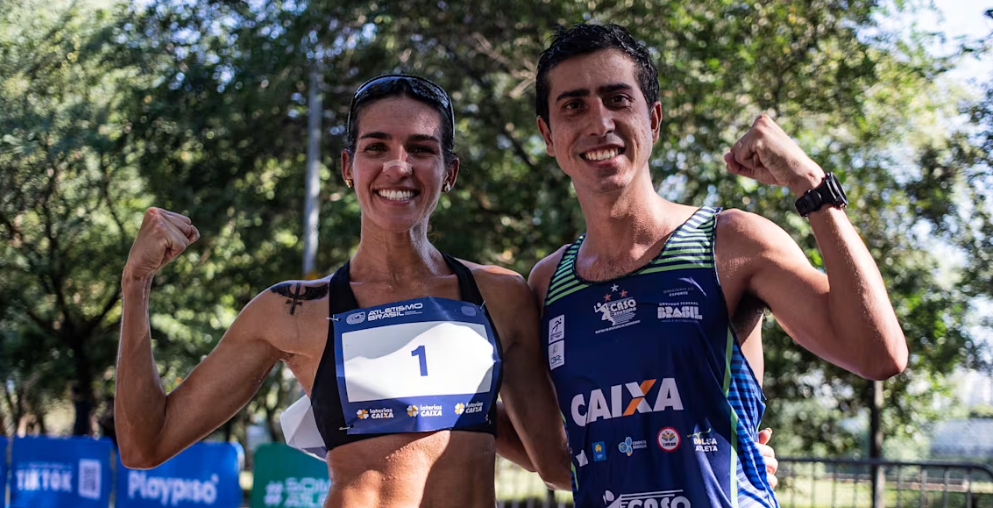 Marcha Atlética: Caio Bonfim e Viviane Lyra ficam com a prata, na Polônia