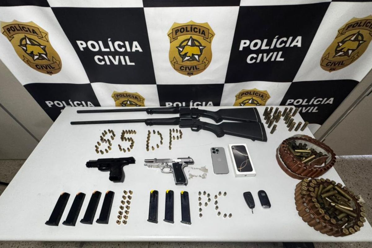 “Operação Mato Grande” combate comércio ilegal de armas em João Câmara e Parnamirim