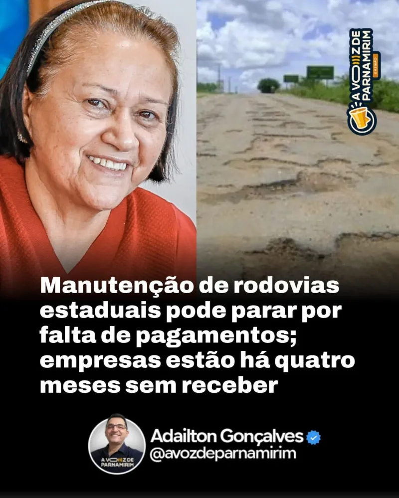 Manutenção de rodovias estaduais pode parar por falta de pagamentos; empresas estão há quatro meses sem receber